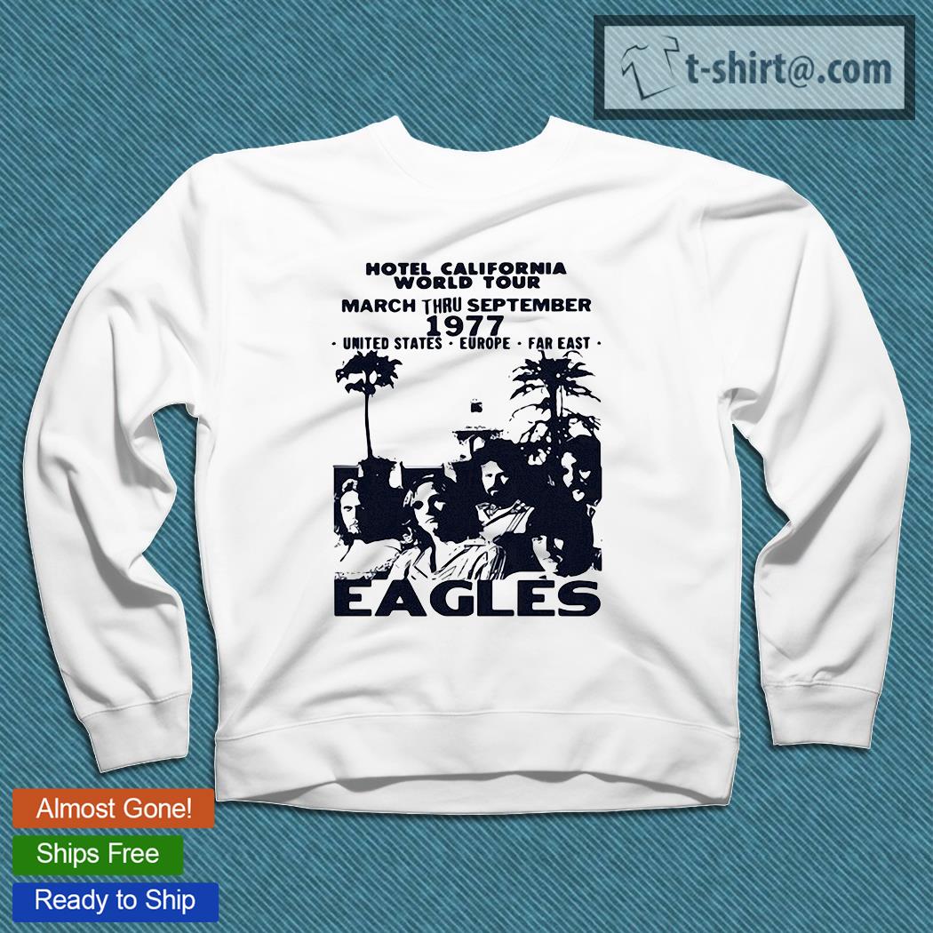 eagles hotel california tour t shirt