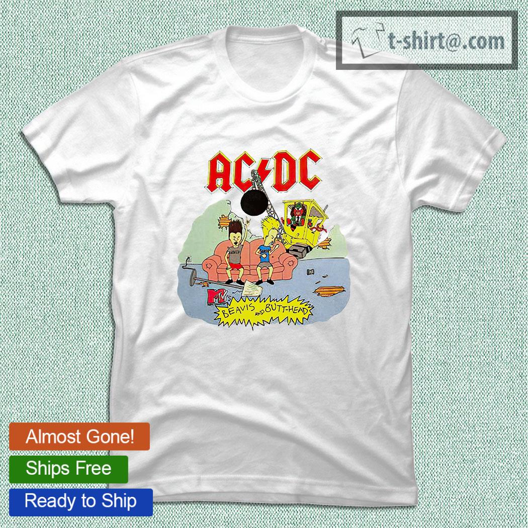 美品 AC/DC 1996年製ヴィンテージ MTV ビーバス バットヘッド - T