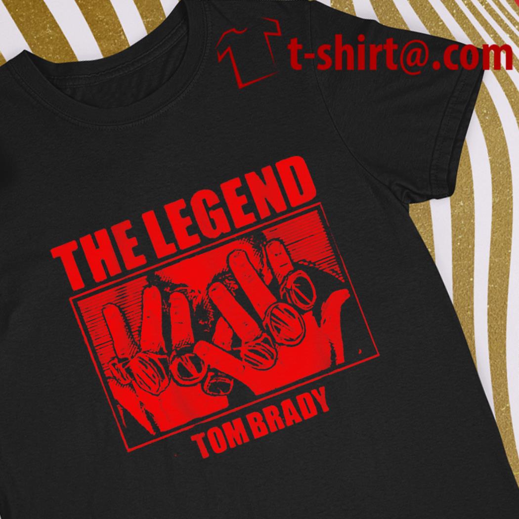 Tom Brady the legend shirt - Teefefe Premium ™ LLC