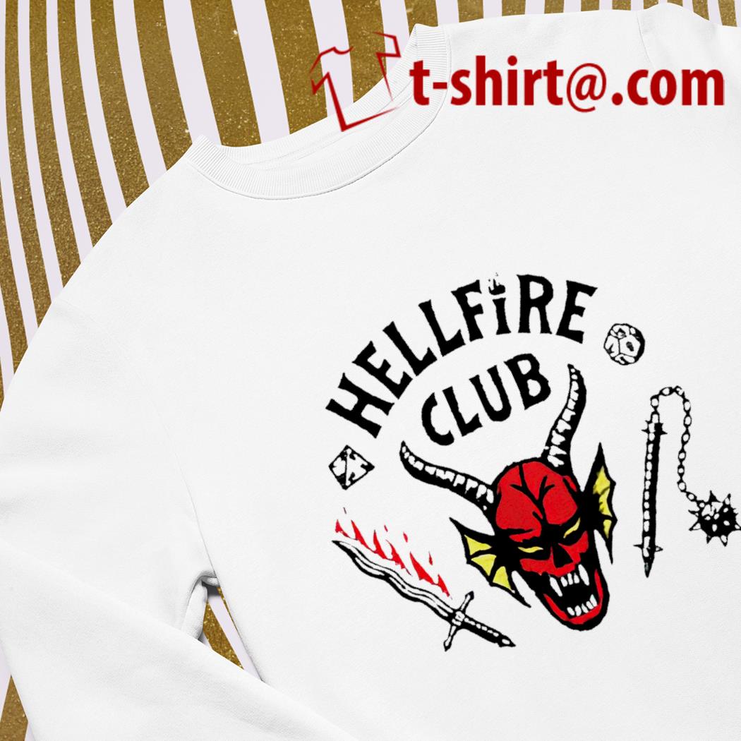 hellfire club stranger things merch