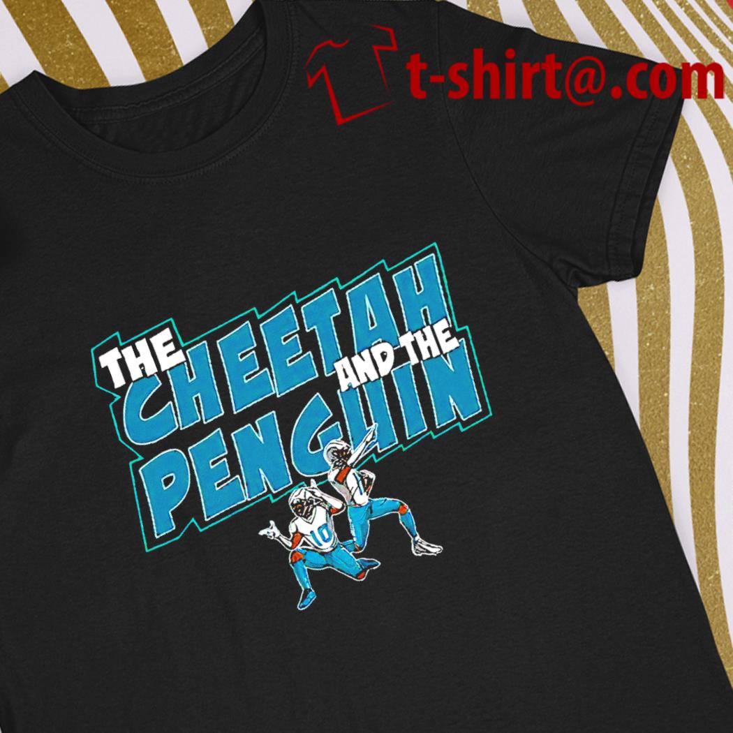 The Cheetah And The Penguin Miami Dolphins Shirt, hoodie, sweater, long  sleeve and tank top