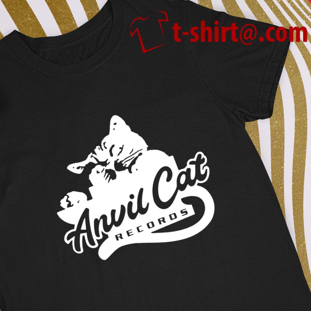 Anvil records cat funny T-shirt