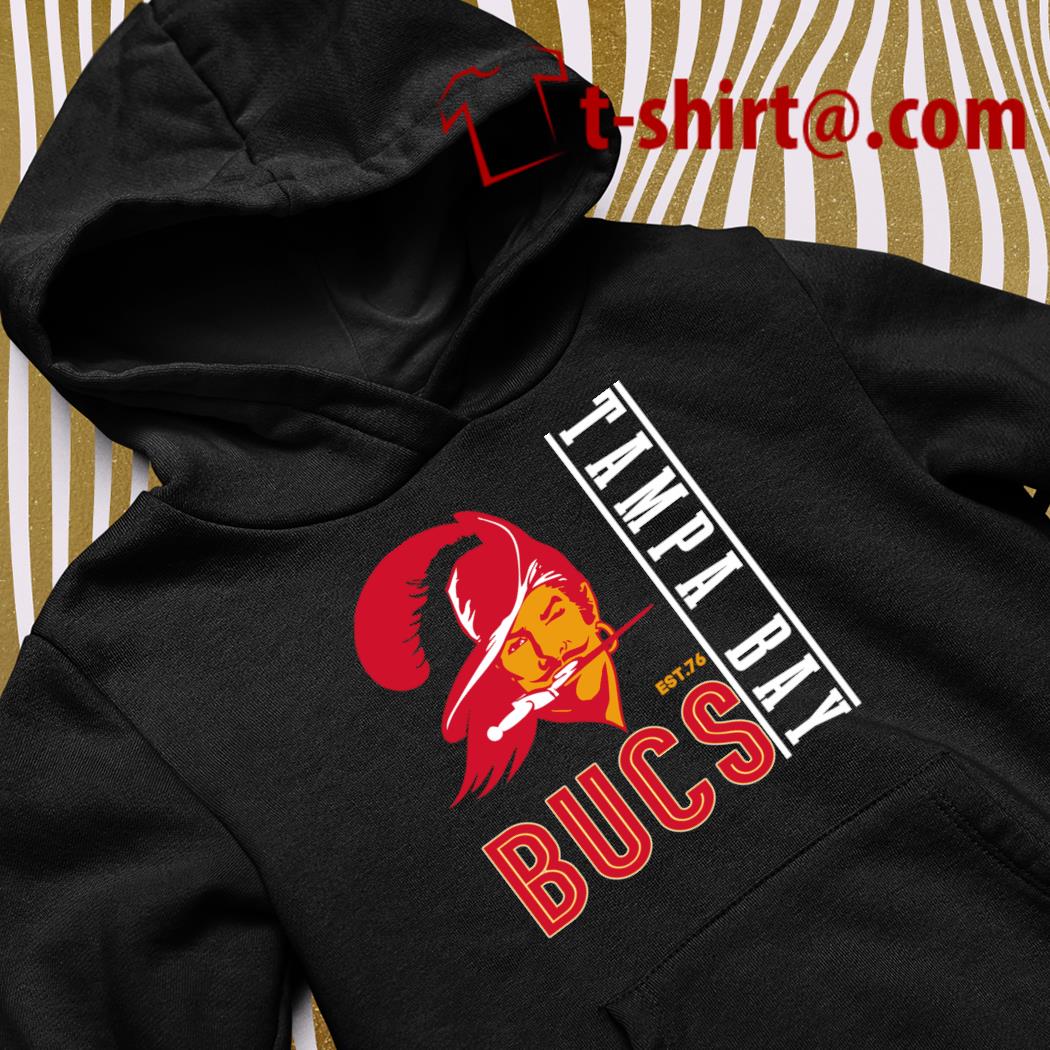 Tampa Bay Buccaneers mascot est. 76 logo 2023 T-shirt, hoodie