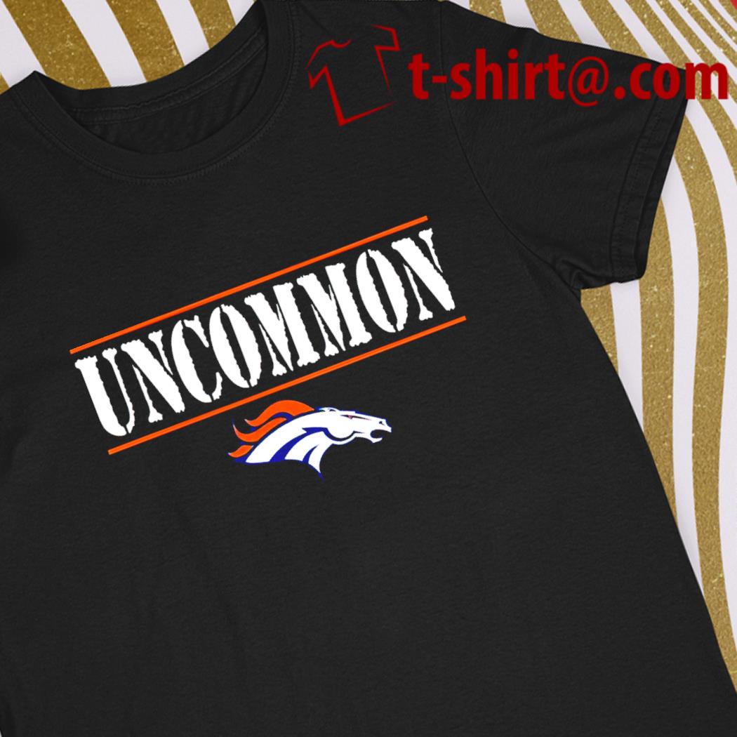 Uncommon Denver Broncos football logo 2023 T-shirt, hoodie