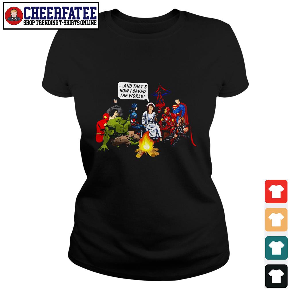 nurse avengers shirt